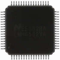 LMH6582YA/NOPB IC CROSSPOINT SWITCH 16X8 64TQFP