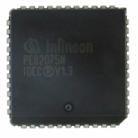 PEB2075N-V13TR IC CONTROLLER D-CH EXCH 44-PLCC