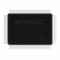 LAN91C111I-NS IC ETHERNET CTLR MAC PHY 128-QFP