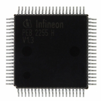 PEB2255H-V13 IC INTERFACE LINE 80-MQFP