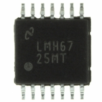 LMH6725MT/NOPB IC OP AMP CFA QUAD 14-TSSOP