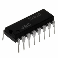 NJM2283D IC VIDEO SW 2-IN/1-OUT/3CH 16DIP