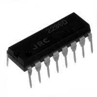 NJM2296D IC VIDEO SWITCH 5-IN/3-OUT 16DIP