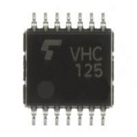 TC74VHC125FT(EL,M) IC BUS BUFFER QUAD N-INV 14TSSOP