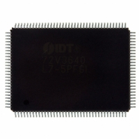 IDT72V3640L7-5PFGI IC FIFO SYNC II 36BIT 128-TQFP