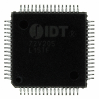 IDT72V205L15TF IC FIFO SYNC 16KX9 15NS 64QFP