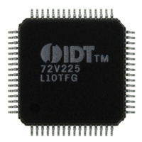 IDT72V225L10TFG IC FIFO SYNC 1024X18 10NS 64QFP