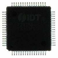 IDT72V255LA10TFG IC FIFO SYNC 8192X18 10NS 64QFP