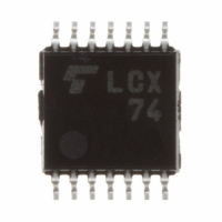 TC74LCX74FT(EL,M) IC FLIP-FLOP DUAL D-TYPE 14TSSOP