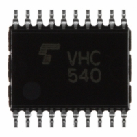 TC74VHC540FT(EL,M) IC INVERTER 8-INPUT 20TSSOP