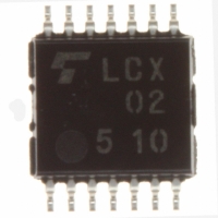 TC74LCX02FT(EL) IC GATE NOR QUAD 2INP 14-TSSOP