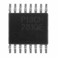 PI3CH281QE IC 4:1 MUX/DEMUX 2CH 3ST 16-QSOP