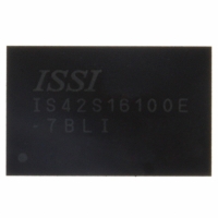 IS42S16100E-7BLI IC SDRAM 16MBIT 143MHZ 60BGA