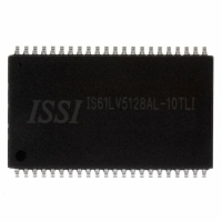 IS61LV5128AL-10TLI IC SRAM 4MBIT 10NS 44TSOP