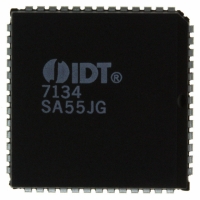 IDT7134SA55JG IC SRAM 32KBIT 55NS 52PLCC