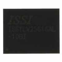 IS61LV25616AL-10BI IC SRAM 4MBIT 10NS 48MBGA