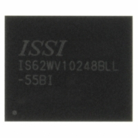 IS62WV10248BLL-55BI IC SRAM 8MBIT 55NS 36MBGA