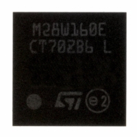 M28W160ECT70ZB6U IC FLASH 16MBIT 70NS 46TFBGA