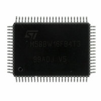 M58BW16FB4T3T IC FLASH 16MBIT 45NS 80PQFP