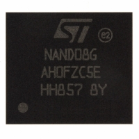NAND08GAH0FZC5E IC FLASH 8GBIT 52MHZ 153LFBGA