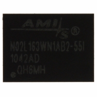N02L63W3AB25I IC SRAM 2MBIT 70NS 48BGA