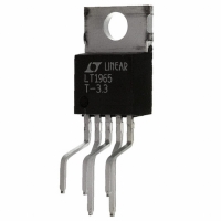 LT1965ET-3.3#PBF IC REG LDO 3.3V 1.1A TO220-5