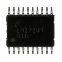 LM27241MTC/NOPB IC REG CTRLR SYNC BUCK 20TSSOP