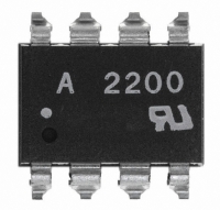 HCPL-2200-500E OPTOCOUPLER LOGIC 2.5MBD 8-SMD