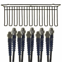 TPI-5010 KIT ADAPTER CABL 7PC W/WALL RACK