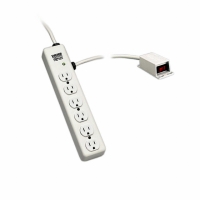 DG115-SR SURGE SUPPR 6OUT 6'CORD W/REMOTE