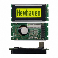 NHD-0108BZ-FSY-YBW-3V3 LCD MOD CHAR 1X8 Y/G TRANSFL