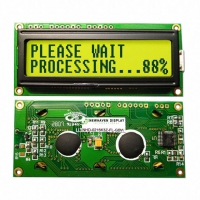 NHD-0216K3Z-FL-GBW LCD MOD SER CHAR 2X16 Y/G TRANSF