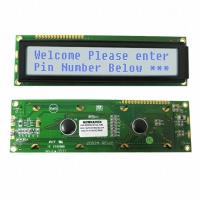 NHD-0220WH-MTGH-JT#E LCD MOD CHAR 2X20 WH TRANSFL