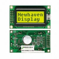 NHD-0208BZ-FL-YBW LCD MOD CHAR 2X8 Y/G TRANSFL