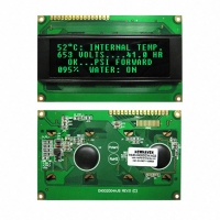 NHD-0420DZW-AG5 DISPLAY OLED CHAR 4X20 GRN