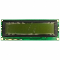 MDLS-16268C-SS-LV-G-LED04G LCD MOD 16X2 CHAR STN W/BKLT GN