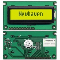 NHD-0108FZ-FL-YBW-3V-C LCD MOD CHAR 1X8 Y/G TRANSFL