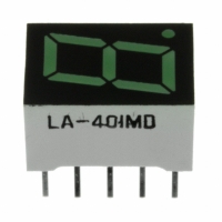 LA-401MD DISPLAY 7SEG 10.16MM 1DGT GRN CA