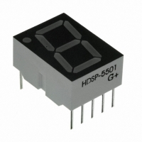 HDSP-5501-GH000 LED 7-SEG 14.2MM CA HE RED RHD