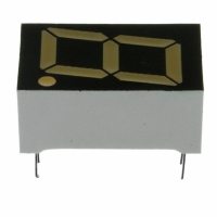 LA-601EB DISPLAY 7SEG 14.6MM 1DGT ORN CA