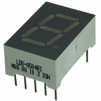 LDS-A504RI LED 7-SEG .50 SNGL RED CA DIRECT