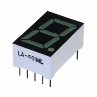 LA-601ML DISPLAY 7SEG 14.6MM 1DGT GRN CC