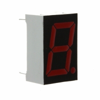 LA-601AL DISPLAY 7SEG 14.6MM 1DGT RED CC