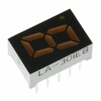 LA-301EB DISPLAY 7-SEG 8MM 1DIGIT ORN CA