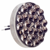 SSP-LXC1282S24 LED 32.5MMRND 24LED-CLSTR SUPGRN