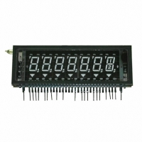 D0107LT-33-0701A DISPLAY VFD 7-SEG 1X7 12.5MM