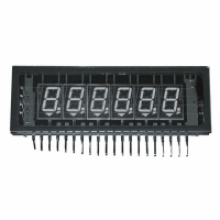 D0106LT-33-0604N DISPLAY VFD 7-SEG 1X6 12.4MM