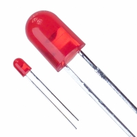 LTL-10223W LED 5MM HIEFF RED DIFF NO FLANGE