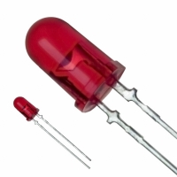 LN21RCPH LED RED CLEAR 5MM ROUND