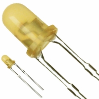 LN48YP LED AMBER DIFFUSED ROUND